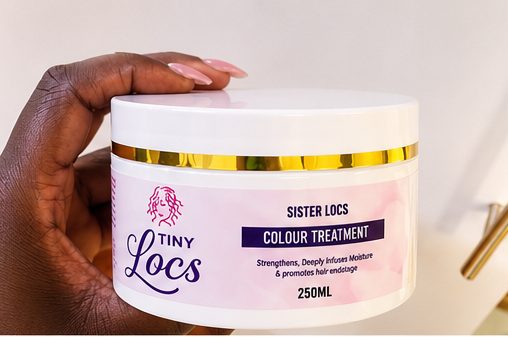 Tiny Locs Sister Locs Colour Treatment jar