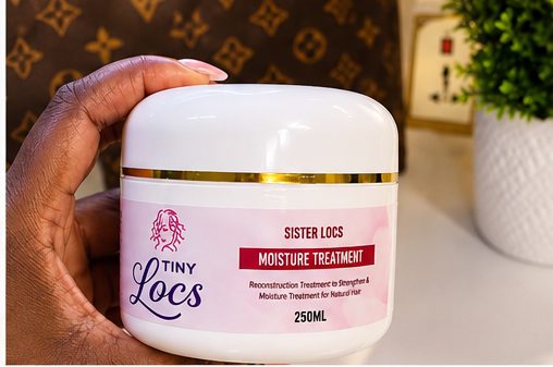 Tiny Locs Sister Locs Moisture Treatment jar
