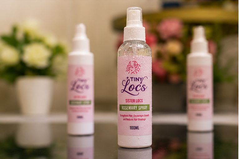 Tiny Locs Sister Locs Rosemary Spray bottle