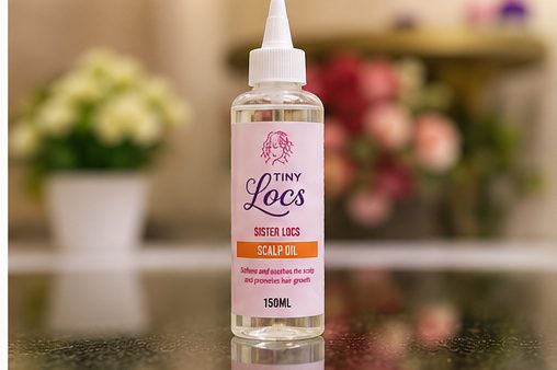 Tiny Locs Sister Locs Scalp Oil bottles